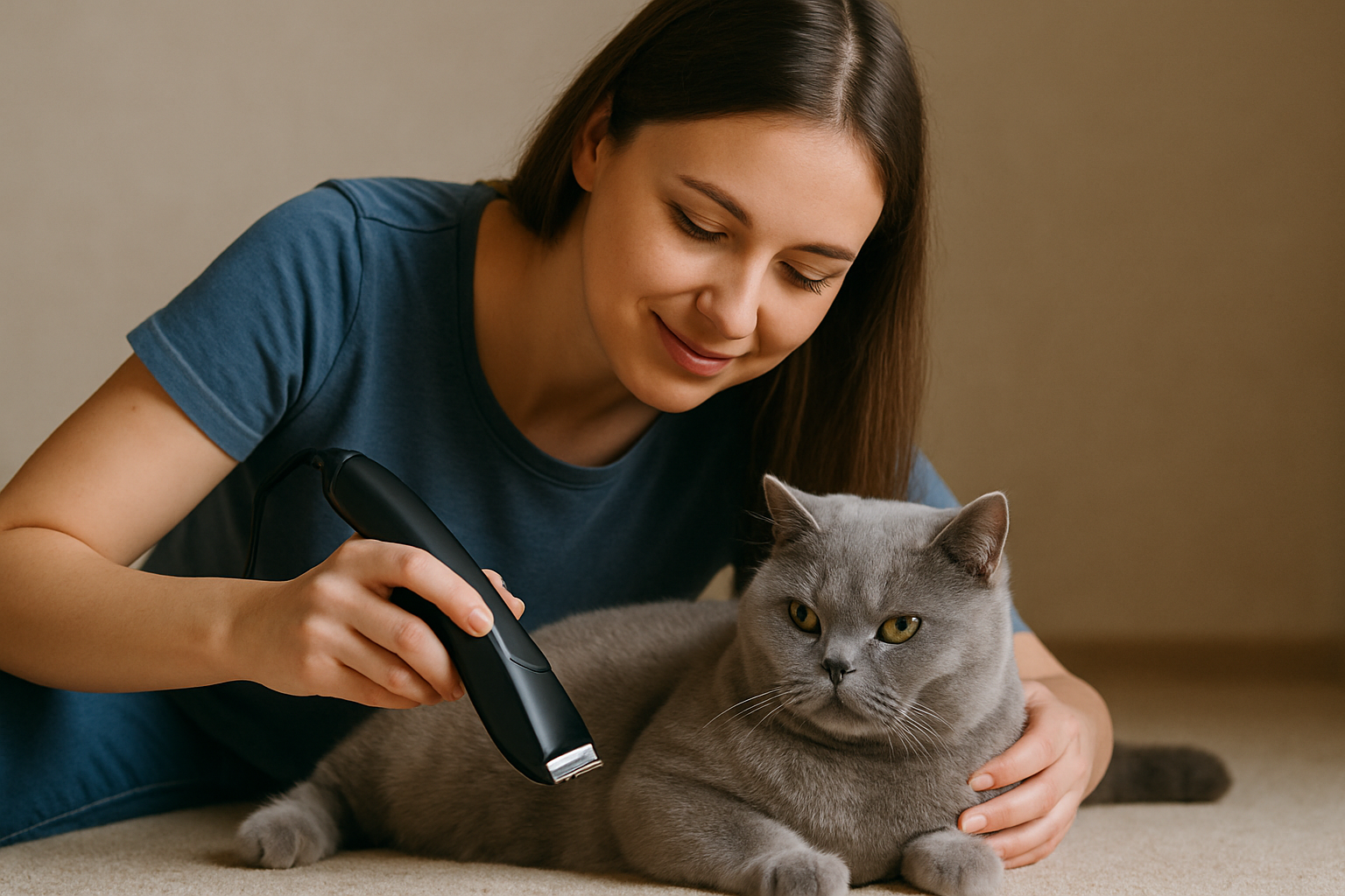 Tondeuse chat