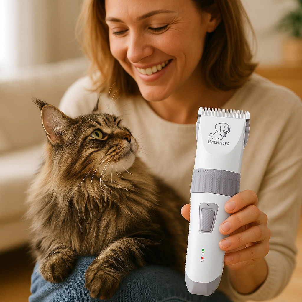 Tondeuse Professionnelle Chat Poil Long – Faible Bruit, Haute Performance