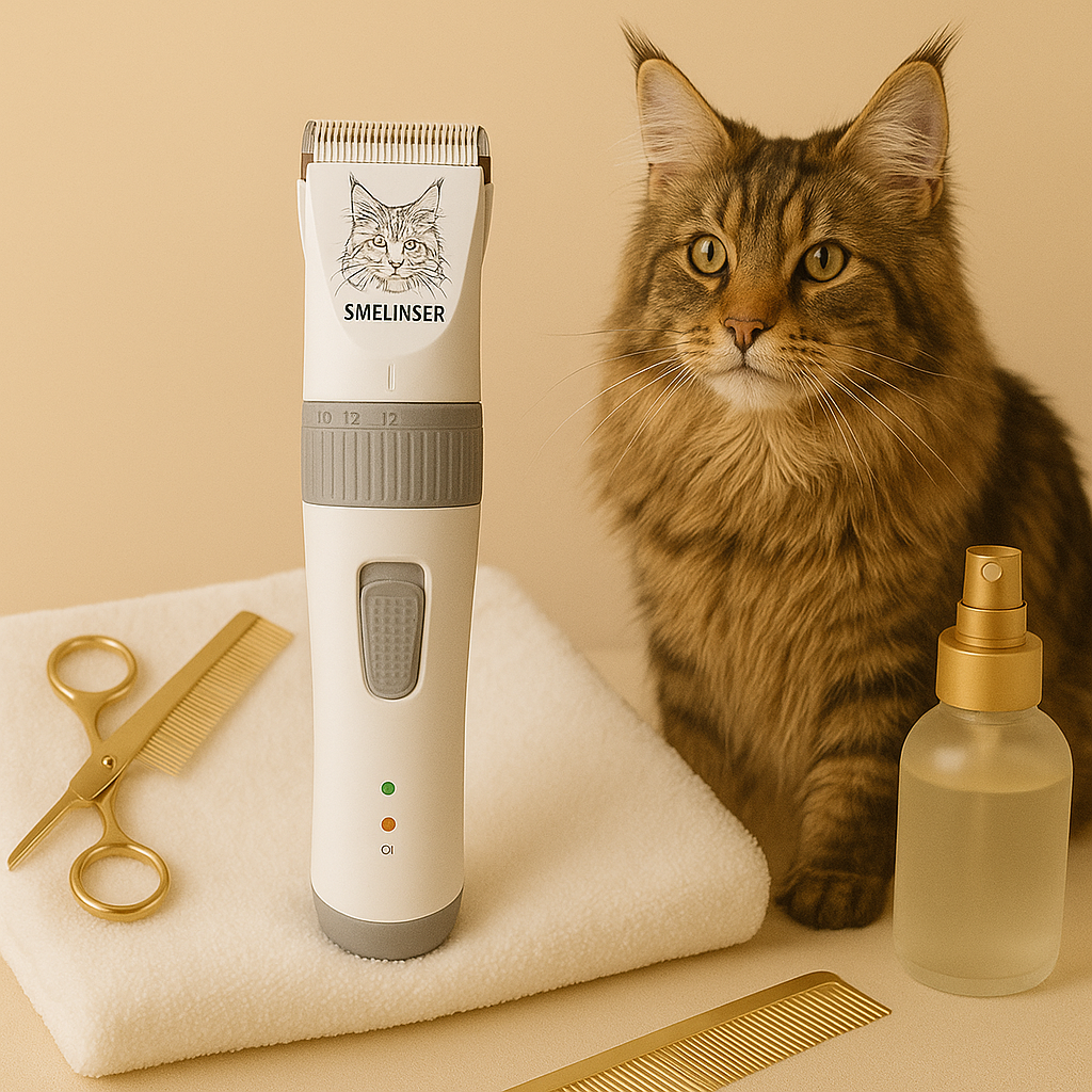 Tondeuse Professionnelle Chat Poil Long – Faible Bruit, Haute Performance