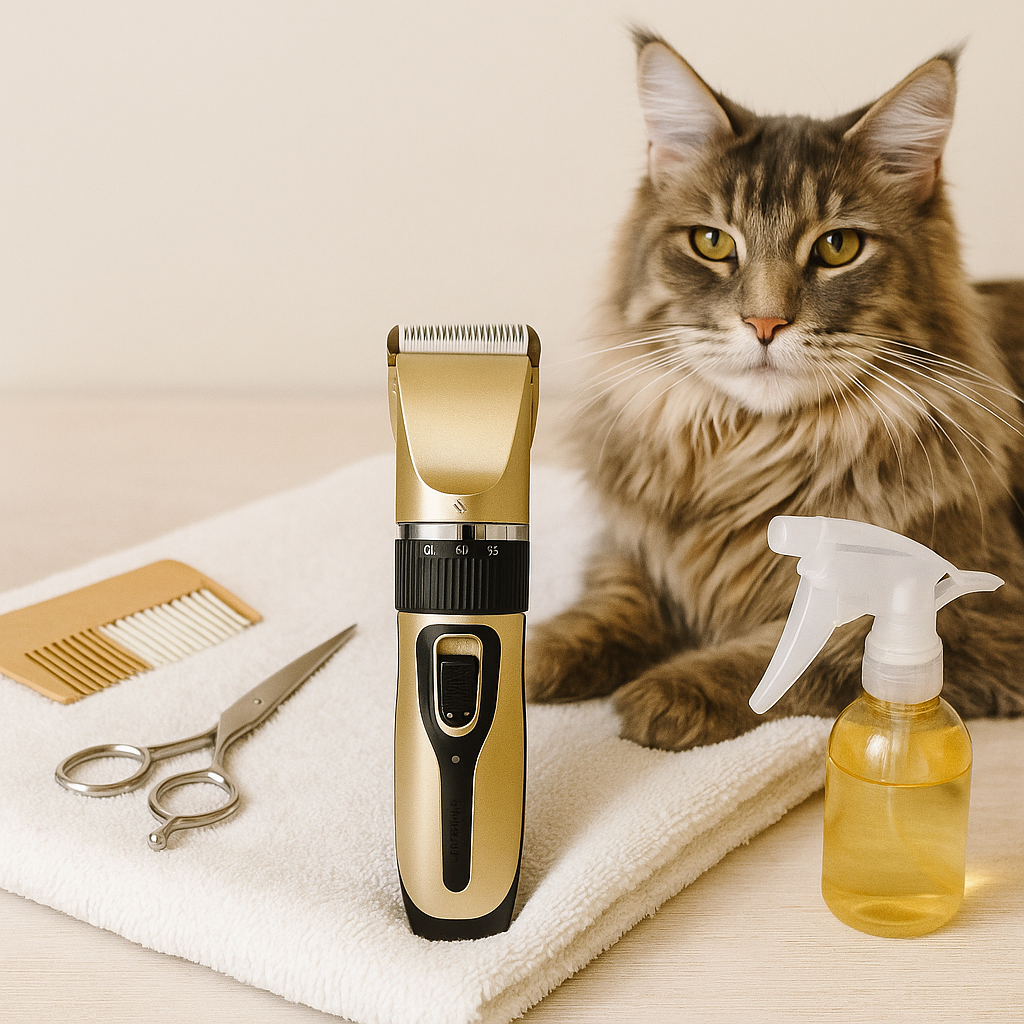 Tondeuse Sans Fil pour Chat – Coupe Douce et Précise